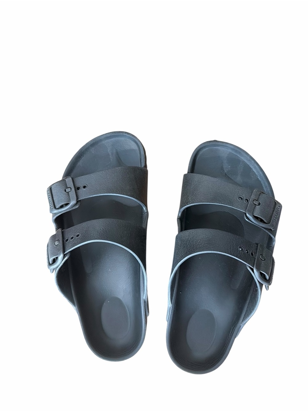 Birkenstock Kids Black Double Strap Sandals
